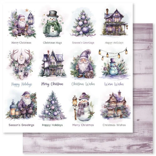 Paper Rose - 6 x 6 Collection Pack - Enchanting Christmas 2 Paper Rose - 6 x 6 Collection Pack - Enchanting Christmas