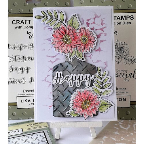 Lisa Horton Crafts - 3D Embossing Folder - Deckplate