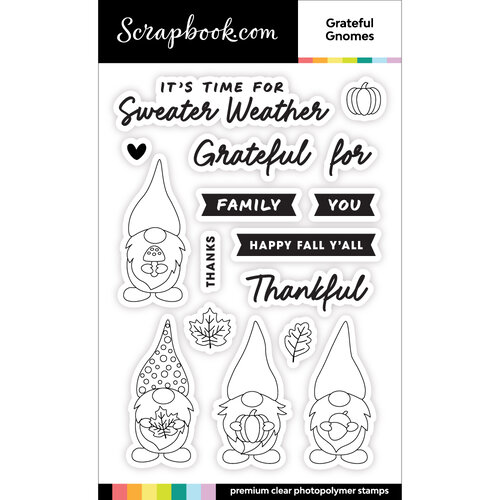 Scrapbook.com - Grateful Gnomes - Dies, Paper, Stamp 2 Scrapbook.com - Grateful Gnomes - Dies, Paper, Stamp