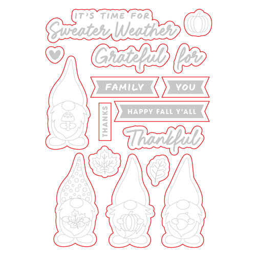 Scrapbook.com - Grateful Gnomes - Dies, Paper, Stamp 3 Scrapbook.com - Grateful Gnomes - Dies, Paper, Stamp