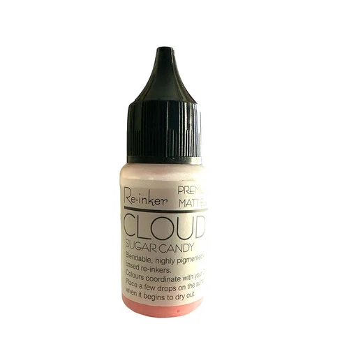 Lisa Horton Crafts - Cloud 9 - Premium Dye Based Ink - Matte Blending Ink - Reinker - Sugar Candy