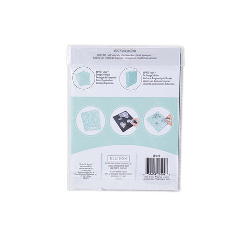 Sizzix - Printed Magnet Storage Sheet - 6.75 x 5.75 - 3 pack - Mint Julep
