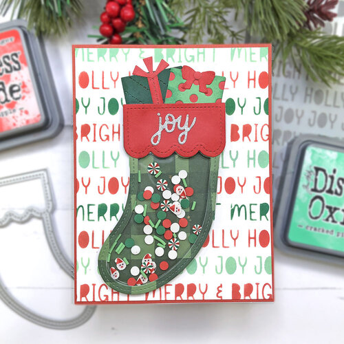 Pretty Pink Posh - Stencils - Winter Words 2 Pretty Pink Posh - Stencils - Winter Words
