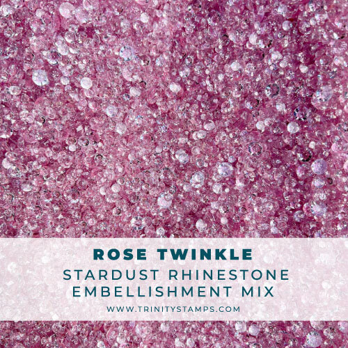 Trinity Stamps - Embellishments - Rhinestones - Rose Twinkle 2 Trinity Stamps - Embellishments - Rhinestones - Rose Twinkle