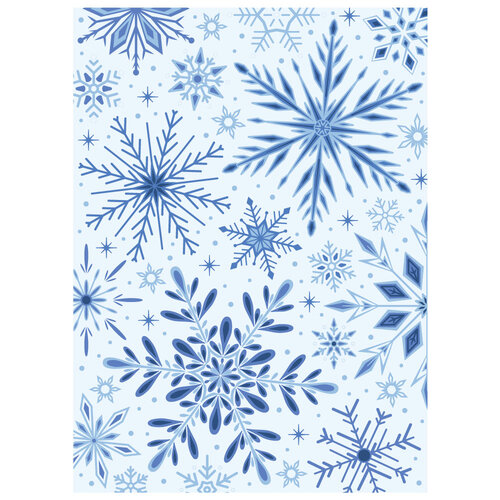 Honey Bee Stamps - 3D Embossing Folder - Snowflakes 2 Honey Bee Stamps - 3D Embossing Folder - Snowflakes