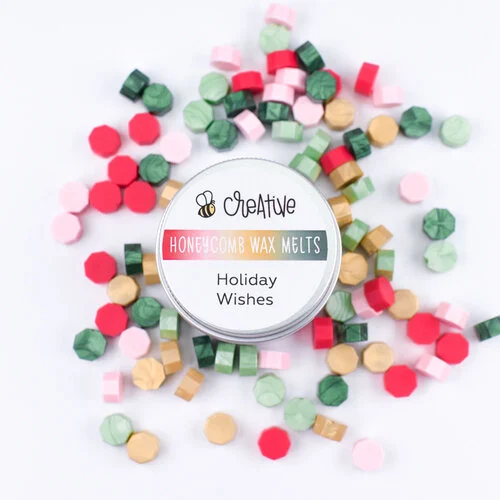 Honey Bee Stamps - Bee Creative - Honeycomb Wax Melts - Holiday Wishes