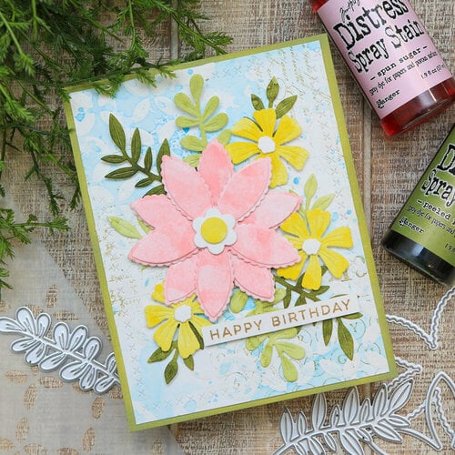 Scrapbook.com - Decorative Die Set - Market Bloom - Florals 11 Scrapbook.com - Decorative Die Set - Market Bloom - Florals