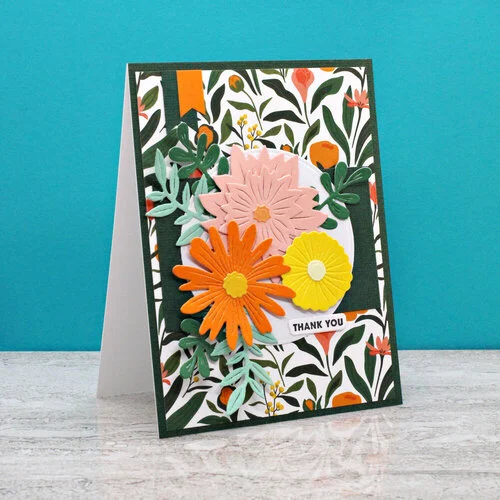Scrapbook.com - Decorative Die Set - Market Bloom - Florals 13 Scrapbook.com - Decorative Die Set - Market Bloom - Florals