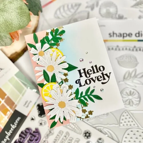 Scrapbook.com - Decorative Die Set - Market Bloom - Florals 14 Scrapbook.com - Decorative Die Set - Market Bloom - Florals