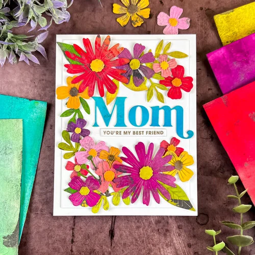 Scrapbook.com - Decorative Die Set - Market Bloom - Florals 15 Scrapbook.com - Decorative Die Set - Market Bloom - Florals
