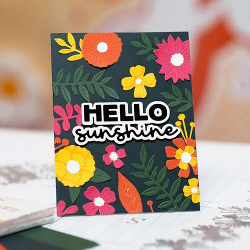 Scrapbook.com - Decorative Die Set - Market Bloom - Florals 3 Scrapbook.com - Decorative Die Set - Market Bloom - Florals