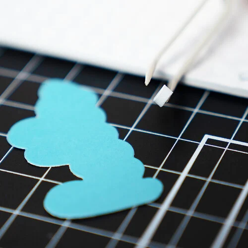 Scrapbook.com - Double Sided Adhesive Foam Assortment - White - 3mm Thickness 6 Scrapbook.com - Double Sided Adhesive Foam Assortment - White - 3mm Thickness