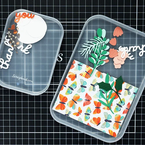 Scrapbook.com - Stack-n-Sort Trays - Small and Large - Frost - 4 Pack 7 Scrapbook.com - Stack-n-Sort Trays - Small and Large - Frost - 4 Pack