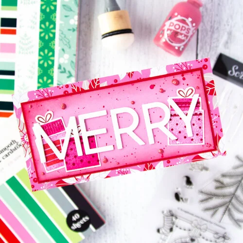 Scrapbook.com - Home for Christmas Bundle - Dies, Paper, Stamps 11 Scrapbook.com - Home for Christmas Bundle - Dies, Paper, Stamps