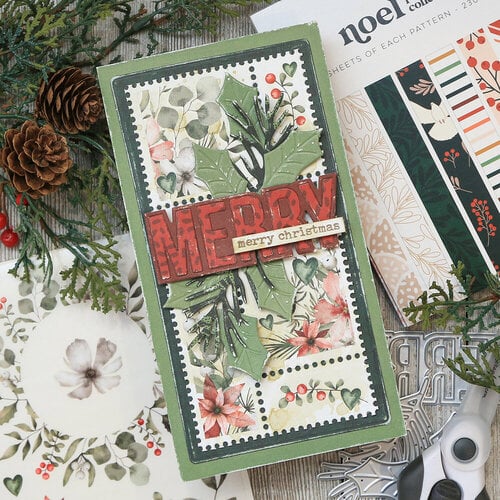 Scrapbook.com - Home for Christmas Bundle - Dies, Paper, Stamps 12 Scrapbook.com - Home for Christmas Bundle - Dies, Paper, Stamps