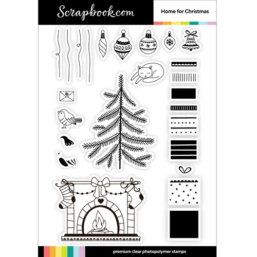 Scrapbook.com - Home for Christmas Bundle - Dies, Paper, Stamps 2 Scrapbook.com - Home for Christmas Bundle - Dies, Paper, Stamps