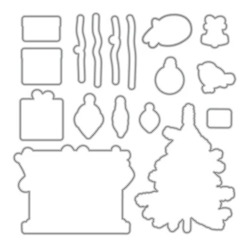 Scrapbook.com - Home for Christmas Bundle - Dies, Paper, Stamps 4 Scrapbook.com - Home for Christmas Bundle - Dies, Paper, Stamps
