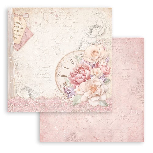 Stamperia - Romance Forever Collection - 8 x 8 Paper Pad 2 Stamperia - Romance Forever Collection - 8 x 8 Paper Pad