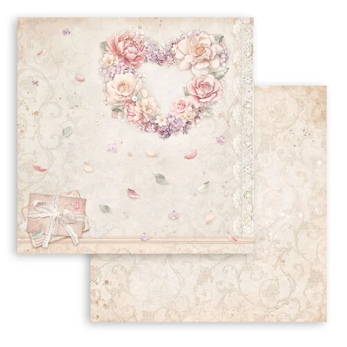 Stamperia - Romance Forever Collection - 8 x 8 Paper Pad 9 Stamperia - Romance Forever Collection - 8 x 8 Paper Pad
