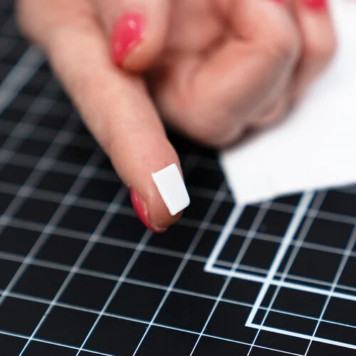 Scrapbook.com - Double Sided Adhesive Foam Squares - White - 1mm Thickness - Large Squares 2 Scrapbook.com - Double Sided Adhesive Foam Squares - White - 1mm Thickness - Large Squares