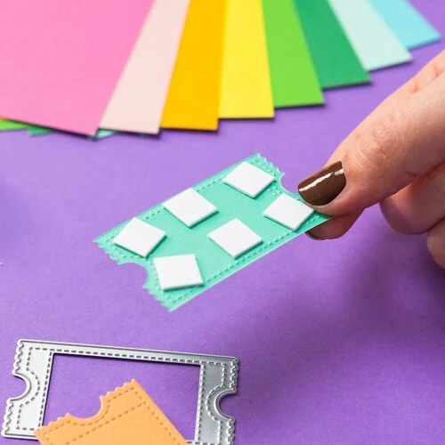 Scrapbook.com - Double Sided Adhesive Foam Squares - White - 1mm Thickness - Large Squares 8 Scrapbook.com - Double Sided Adhesive Foam Squares - White - 1mm Thickness - Large Squares