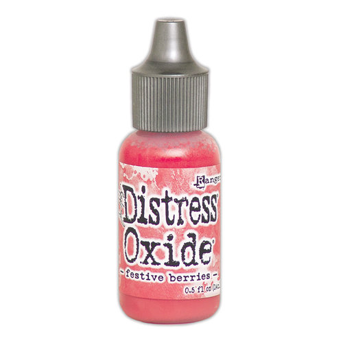 Ranger Ink - Tim Holtz - Distress Oxide Ink Reinker - Festive Berries 1 Ranger Ink - Tim Holtz - Distress Oxide Ink Reinker - Festive Berries