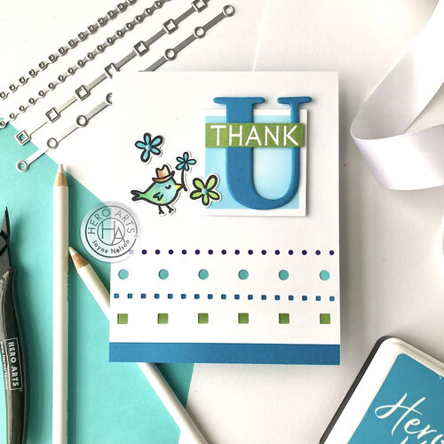 Hero Arts - Fancy Dies - Hole Punch Edge