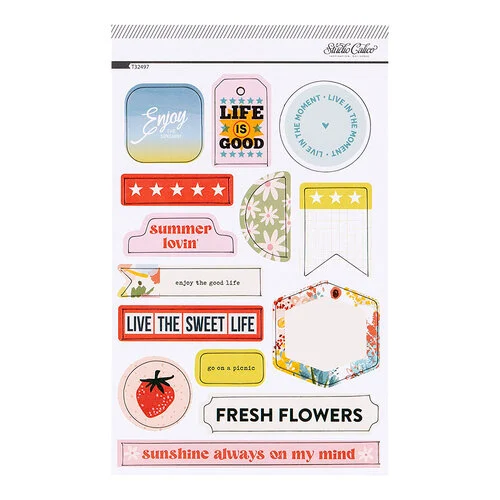 Studio Calico - Chipboard Shapes - Happily Ever Now