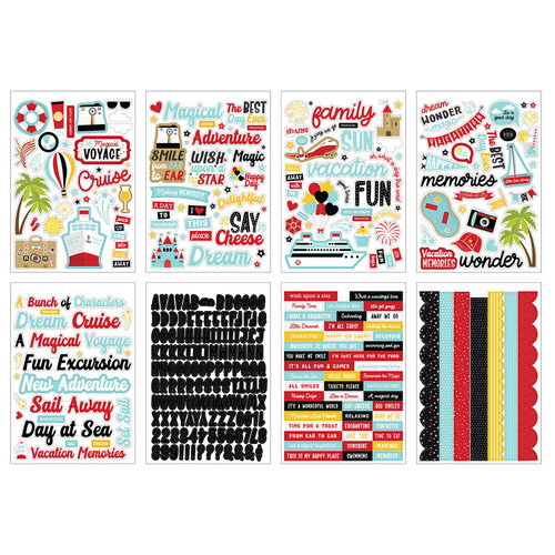 Echo Park - A Magical Voyage Collection - Sticker Book