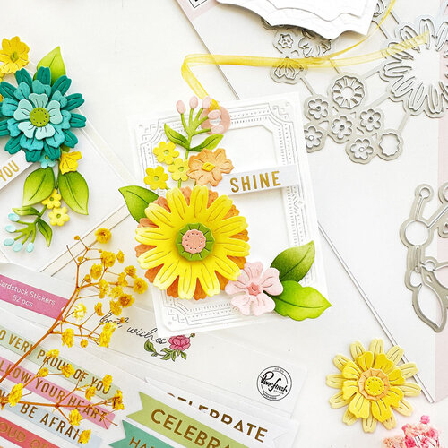 Pinkfresh Studio - Dies - Stylized Florals 6 Pinkfresh Studio - Dies - Stylized Florals
