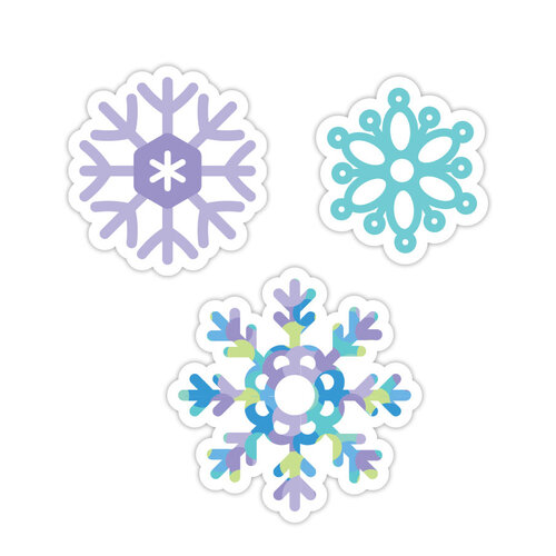 Doodlebug Design - Snow Much Fun Collection - Sticker - Doodles - Flurry 1 Doodlebug Design - Snow Much Fun Collection - Sticker - Doodles - Flurry