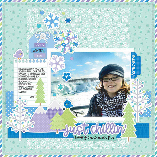 Doodlebug Design - Snow Much Fun Collection - Sprinkles - Snow Colorful Shape