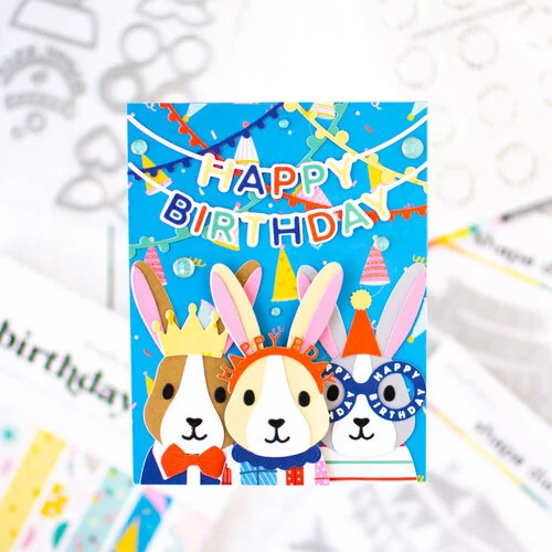 Scrapbook.com - Birthday - Patterned Cardstock Paper Pad - Double Sided - A2 - 4.25 x 5.5 - 40 Sheets 11 Scrapbook.com - Birthday - Patterned Cardstock Paper Pad - Double Sided - A2 - 4.25 x 5.5 - 40 Sheets