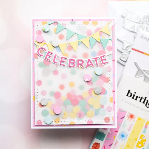 Scrapbook.com - Birthday - Patterned Cardstock Paper Pad - Double Sided - A2 - 4.25 x 5.5 - 40 Sheets 12 Scrapbook.com - Birthday - Patterned Cardstock Paper Pad - Double Sided - A2 - 4.25 x 5.5 - 40 Sheets
