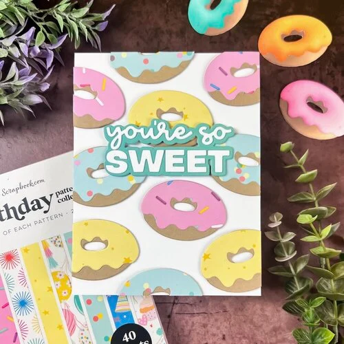 Scrapbook.com - Birthday - Patterned Cardstock Paper Pad - Double Sided - A2 - 4.25 x 5.5 - 40 Sheets 13 Scrapbook.com - Birthday - Patterned Cardstock Paper Pad - Double Sided - A2 - 4.25 x 5.5 - 40 Sheets