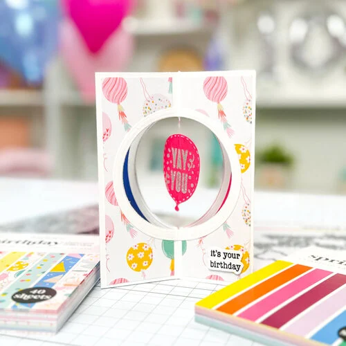 Scrapbook.com - Birthday - Patterned Cardstock Paper Pad - Double Sided - A2 - 4.25 x 5.5 - 40 Sheets 7 Scrapbook.com - Birthday - Patterned Cardstock Paper Pad - Double Sided - A2 - 4.25 x 5.5 - 40 Sheets