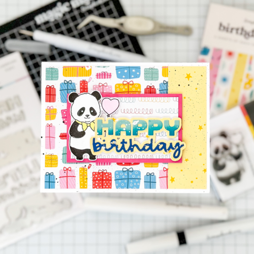 Scrapbook.com - Birthday - Patterned Cardstock Paper Pad - Double Sided - A2 - 4.25 x 5.5 - 40 Sheets 9 Scrapbook.com - Birthday - Patterned Cardstock Paper Pad - Double Sided - A2 - 4.25 x 5.5 - 40 Sheets