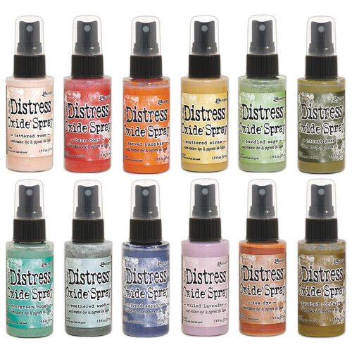 Ranger Ink - Tim Holtz - Distress Oxide Spray Kit - Bundle Four 1 Ranger Ink - Tim Holtz - Distress Oxide Spray Kit - Bundle Four