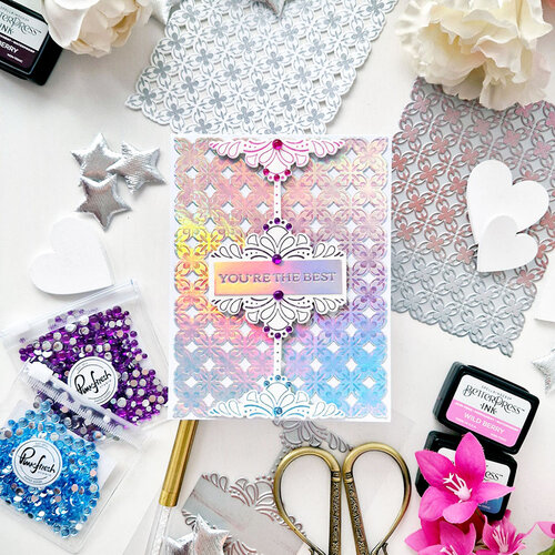 Pinkfresh Studio - Press Plates - Deco Sentiment Backdrop 5 Pinkfresh Studio - Press Plates - Deco Sentiment Backdrop