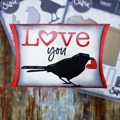 Sizzix - Tim Holtz - Thinlits Dies - Vault Pillow Box and Bag 6 Sizzix - Tim Holtz - Thinlits Dies - Vault Pillow Box and Bag