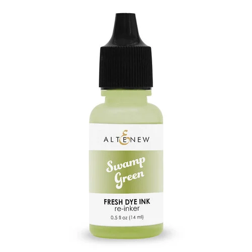 Altenew - Fresh Dye Ink Reinker - Swamp Green 1 Altenew - Fresh Dye Ink Reinker - Swamp Green