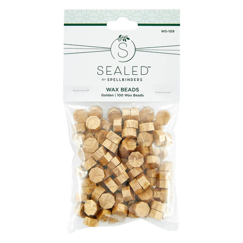Spellbinders - Sealed Collection - Wax Beads - Golden