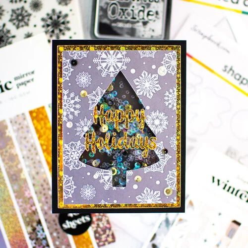 Scrapbook.com - Snowflakes - Rub-On Transfers - Black and White - 6x8 - 2 Sheets 4 Scrapbook.com - Snowflakes - Rub-On Transfers - Black and White - 6x8 - 2 Sheets