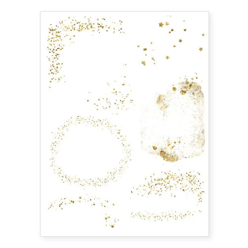 Scrapbook.com - All That Glitters - Rub-On Transfers - 6x8 - 2 Sheets 3 Scrapbook.com - All That Glitters - Rub-On Transfers - 6x8 - 2 Sheets