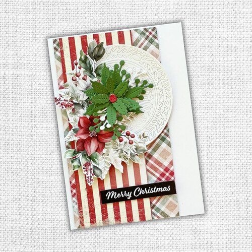 Paper Rose - Christmas Time Collection - Dies - Holly Builder