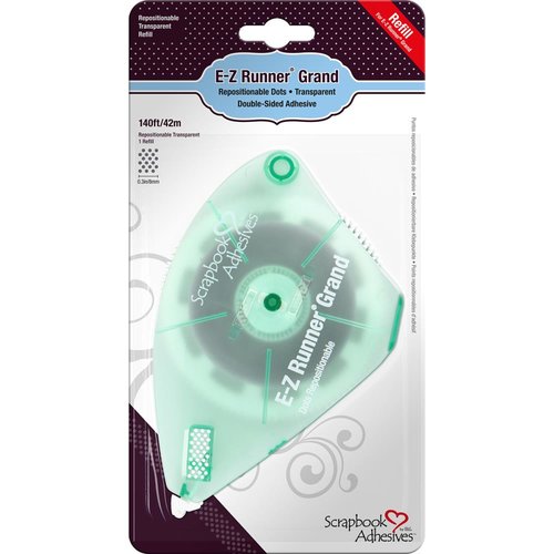 3L - Scrapbook Adhesives - E-Z Runner - Grand - Repositionable Dots - Refill