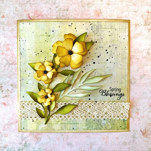 Elizabeth Craft Designs - Dies - Wild Flower 01 8 Elizabeth Craft Designs - Dies - Wild Flower 01