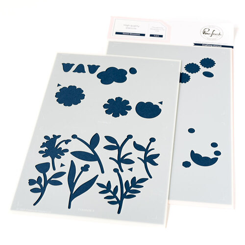 Pinkfresh Studio - Layering Stencils - Sweet Blossoms