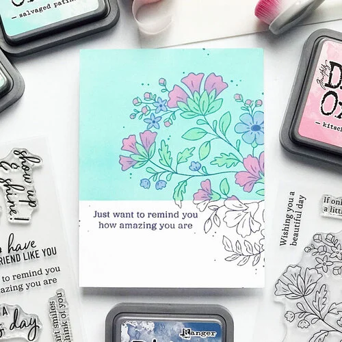 Pinkfresh Studio - Layering Stencils - Beautiful Day