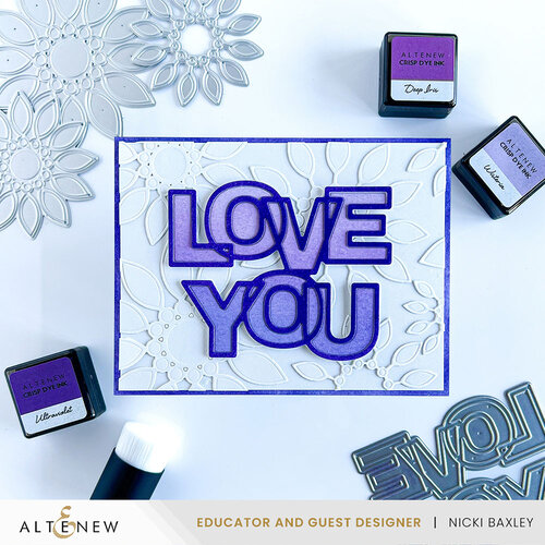 Altenew - Dies - Outlined Love You 2 Altenew - Dies - Outlined Love You